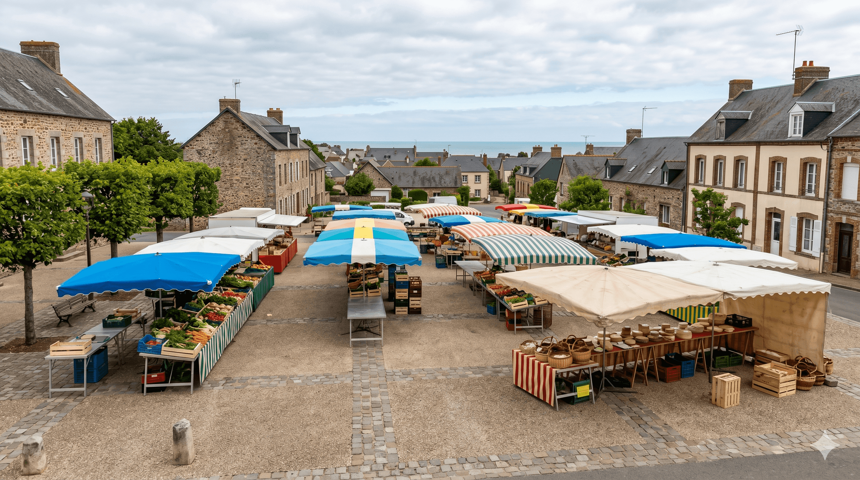 Marché de Gouville-sur-Mer